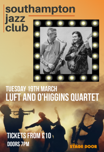 Southampton Jazz Club with Luft and O'Higgins Quartet